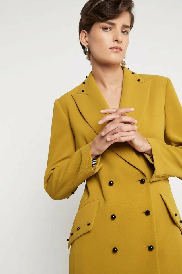 Sass & Bide Stronger Than You Believe Blazer Size 38 - 8 / Yellow - Blazers