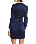 SASS & BIDE Wrapped In Love Dress - 8 / Navy - Dresses