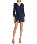 SASS & BIDE Wrapped In Love Dress - 8 / Navy - Dresses