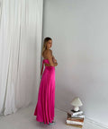 Sass + Lane Lucy Midi Pink - 8 / Pink - Dresses