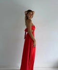 Sass + Lane Luna Midi Red - 8 / Red - Dresses