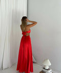 Sass + Lane Luna Midi Red - 8 / Red - Dresses
