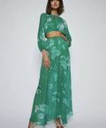 Scanlan Theodore GGT Floral Set - 8 / Green - Dresses