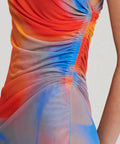 Scanlan Theodore Italian Watercolour Dress - Size 12 - Dresses