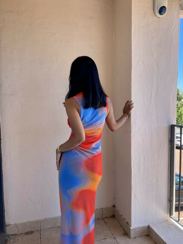 Scanlan Theodore Italian Watercolour Print Dress - 12 / Multi - Dresses