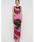 Scanlan Theodore Italian Watercolours Print Dress - Dresses