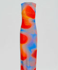Scanlan Theodore - Scanlan Theodore Italian Watercolours Tangerine Mesh Dress