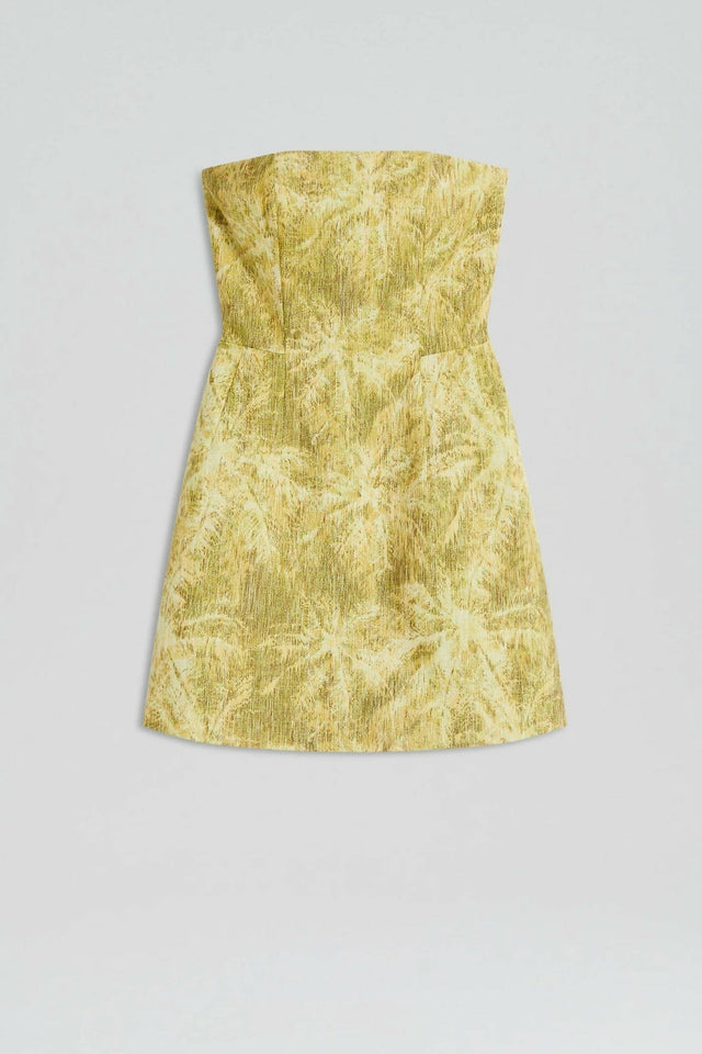 Scanlan Theodore Tinsel Linen Dress