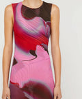 Scanlan Theodore - Scanlan Theodore Watercolour Mesh Dress