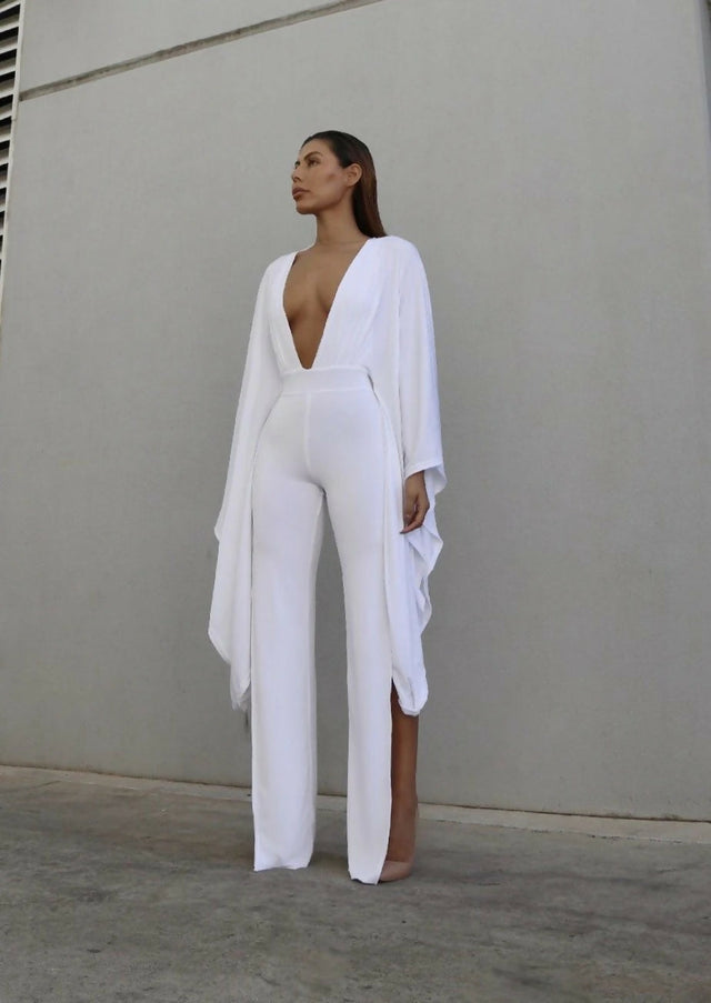 SCK Olivia Jumpsuits - 8 / White - Jumpsuits