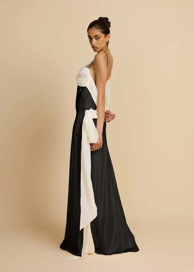 Arcina Ori Helena Dress Black & Ivory