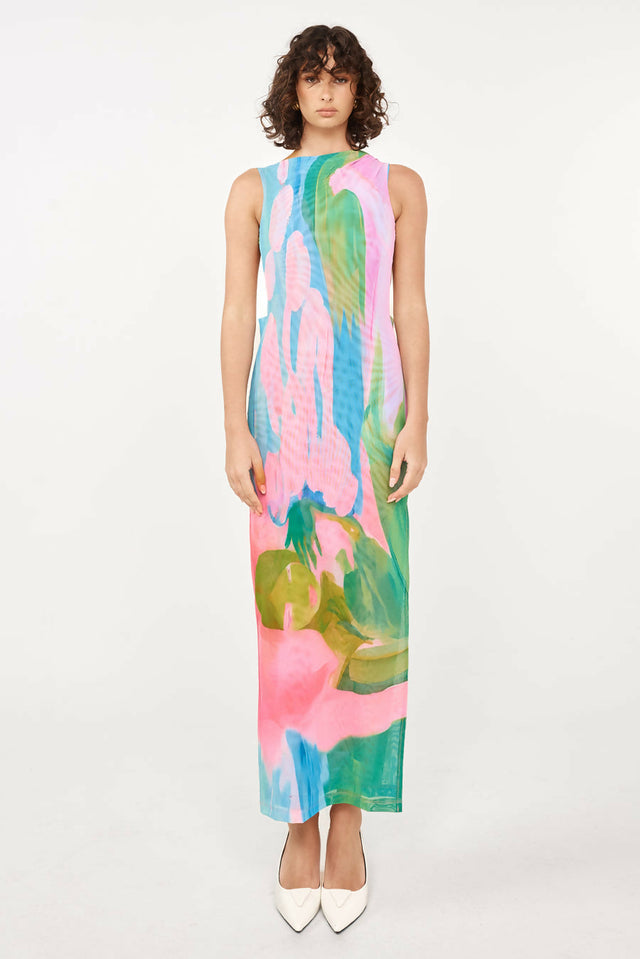 She is OLL Luelle Midi Dress In Gaia Size Small / AU 8 | Passion For Fashion She is OLL Luelle Midi Dress In Gaia Size Small / AU 8 | Passion For Fashion