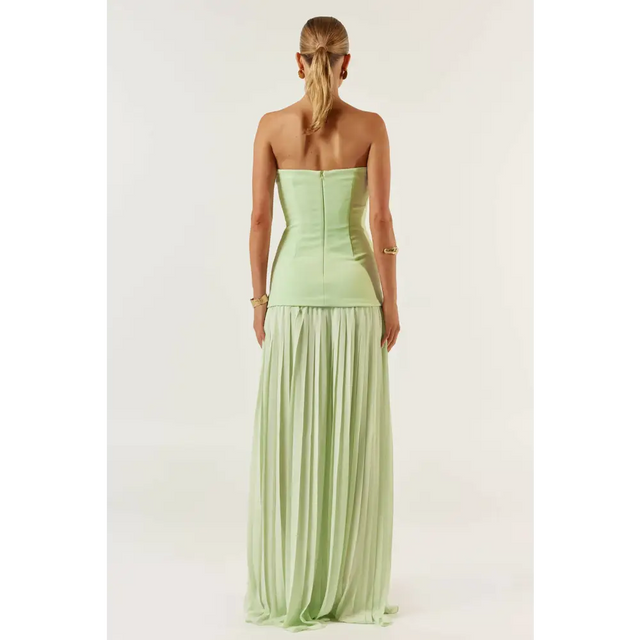 She is Olla Nicolette Maxi Dress - 8 / Green - Dresses