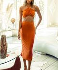 She Is Us on Demand Set Orange - 6 / Orange - Outfit Sets
