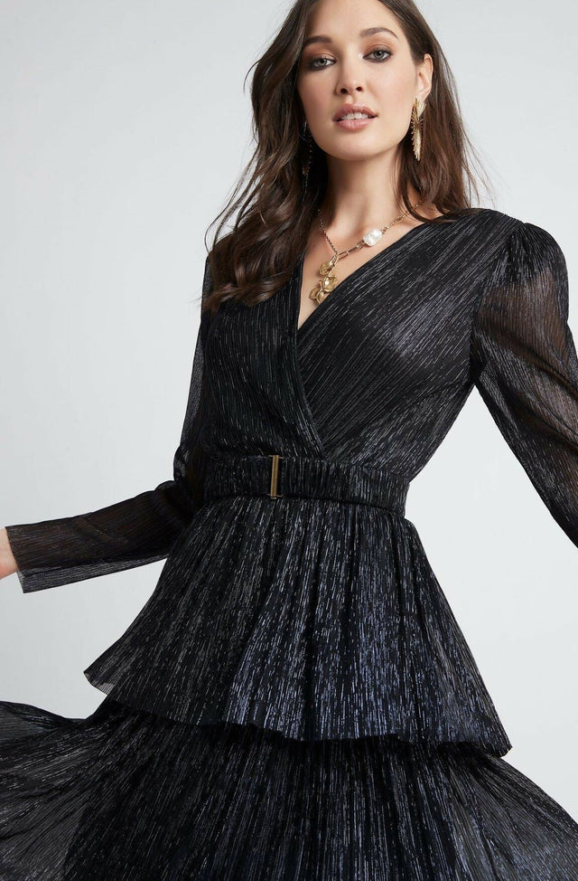 Sheike All That Sparkles Dress - 14 / Black - Dresses