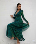 Sheike All that Sparkles Dress Green - 14 / Green - Dresses