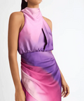 Sheike Aurora Dress in Ombre - 8 / Multi - Dresses