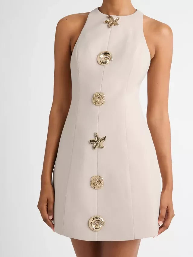 Sheike Como Mini Dress Ecru Size 14 | Passion For Fashion Sheike Como Mini Dress Ecru Size 14 | Passion For Fashion