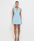 Sheike Darla Mini Dress - Soft Blue - 14 / Blue - Dresses