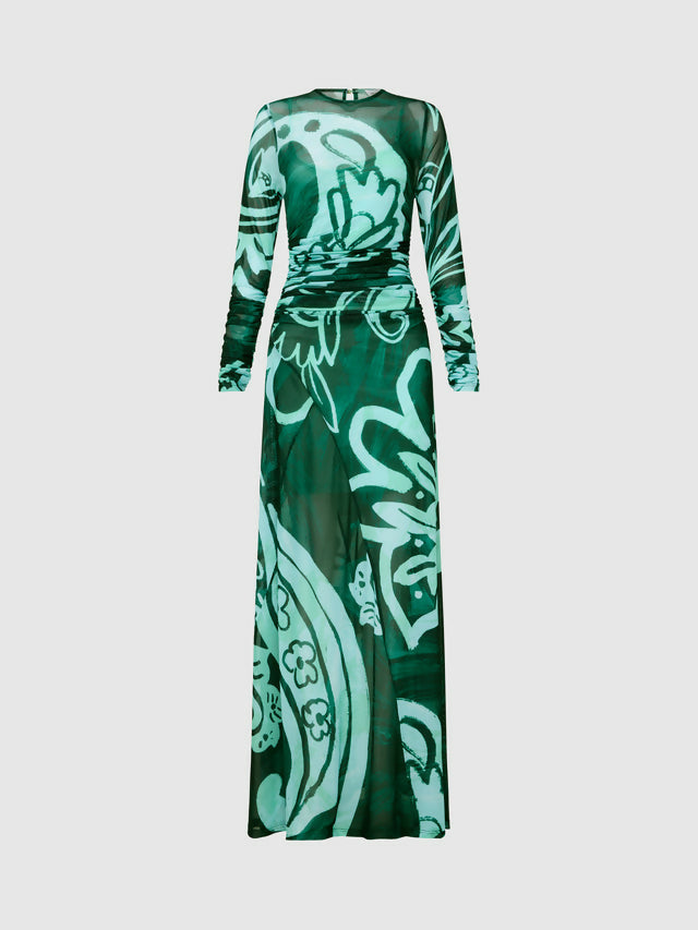 Sheike Eden Paisley Maxi Dress - Passion For Fashion