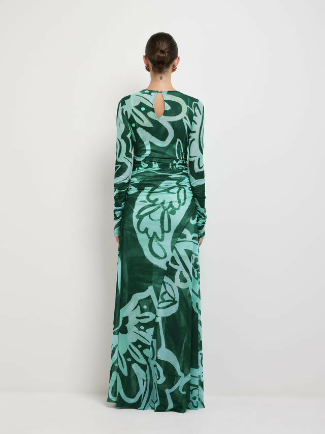 green emerald velvet dress Sheike Eternity Strapless Gown Black – Hire For A Night main image 0