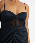 Sheike Estate Dress Navy - 10 / Blue - Dresses