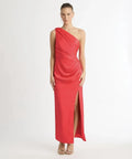 Sheike Glamour Maxi Dress - 10 / Red - Dresses