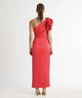 Sheike Glamour Maxi Dress - 10 / Red - Dresses