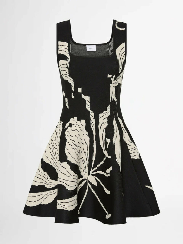 Sheike Lotus Flower Knit Dress Passion For Fashion