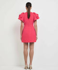 Sheike Michelle Mini Dress - 12 / Pink - Dresses