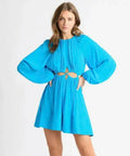 Sheike Pacific Dream Dress - 10 / Blue - Dresses