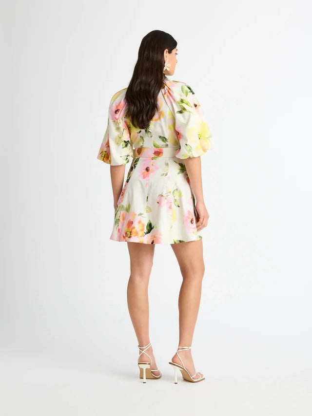 SHEIKE-1006850-ROSA-FLORA-MINI-DRESS-FLORAL-3-Back
