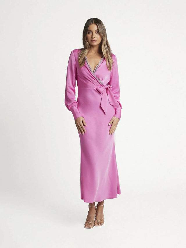 Sheike Sovereign Dress in Pink - 8 / Pink - Dresses