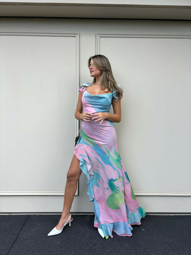 Sheisolla Ollà Ilda Maxi Dress - 8 / Multi - Dresses