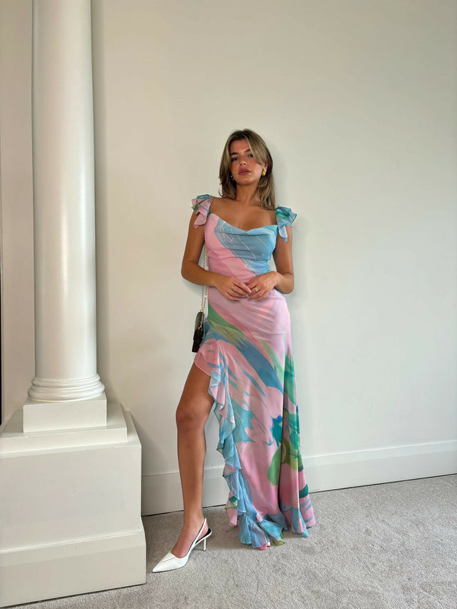 Sheisolla Ollà Ilda Maxi Dress - 8 / Multi - Dresses