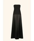 Shona Joy Adri Strapless Panelled Maxi Dress in Black Size 12 - 12 / Black - Dresses
