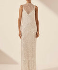 Shona Joy Asteri High Neck Maxi Dress Size 8 & 10 - Dresses