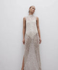 Shona Joy Asteri High Neck Maxi Dress Size 8 & 10 - Dresses