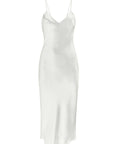 Shona Joy Bias Slip Midi Dress - 6 / White - Dresses