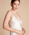 Shona Joy Bias Slip Midi Dress - 6 / White - Dresses