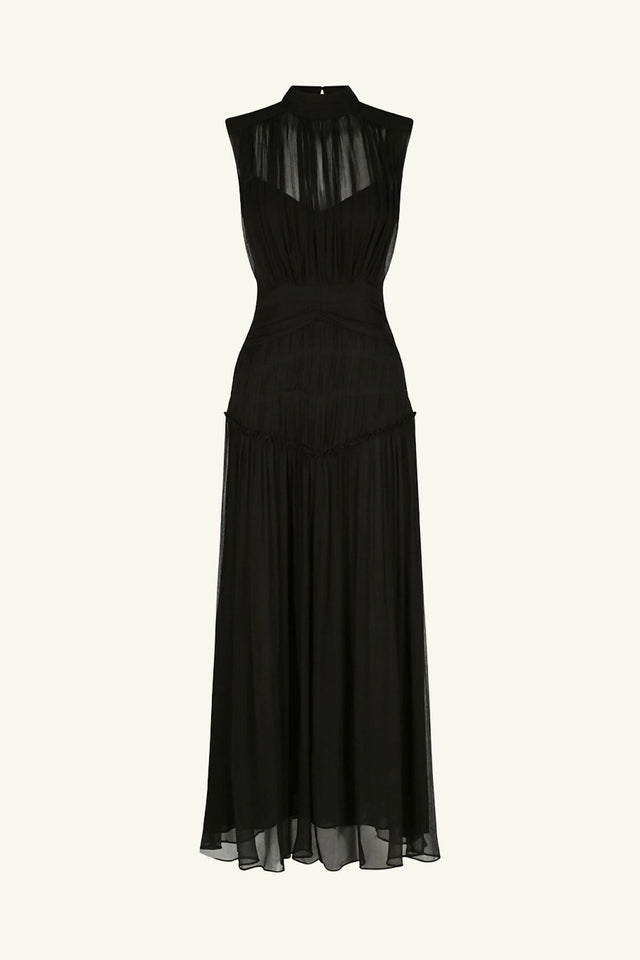Shona Joy Clemence High Neck Midi Dress Black Size 12 | Passion For Fashion Shona Joy Clemence High Neck Midi Dress Black Size 12 | Passion For Fashion