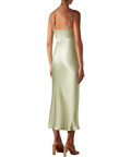 Shona Joy Felicity Lace Up Midi Dress - 6 / Green - Dresses