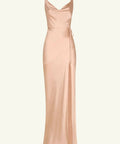 Shona Joy - Shona Joy La Lune Bias Cowl Maxi Dress - Desert Rose