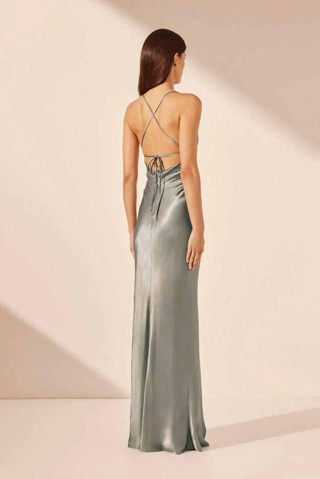 Shona Joy La Lune Dress in Sage | Passion For Fashion