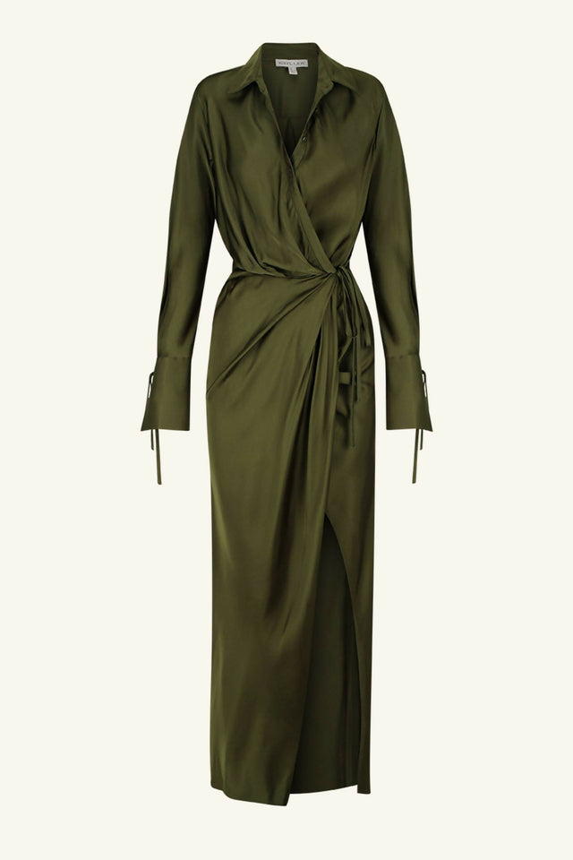 SHAE-DRAPED-SHIRT-MAXI-DRESS