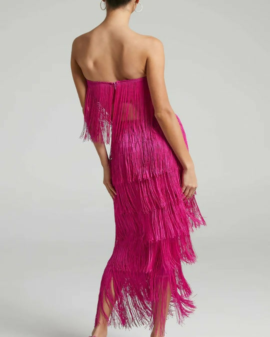 Showpo Amalee Tassel Set - 10 / Pink - Outfit Sets