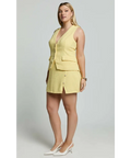 Showpo Lemon ‘Mika’ Boucle Set - S / Yellow - Dresses