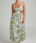 Showpo Rhoda Cut Out Maxi in Boho Patchwork - 12 / Multi - Dresses