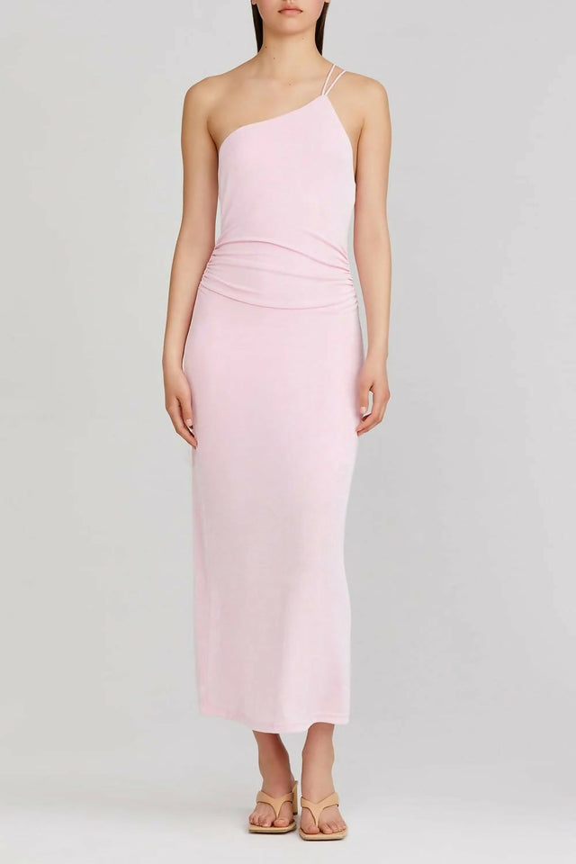significnt-other-bella-midi-dress-pink-front