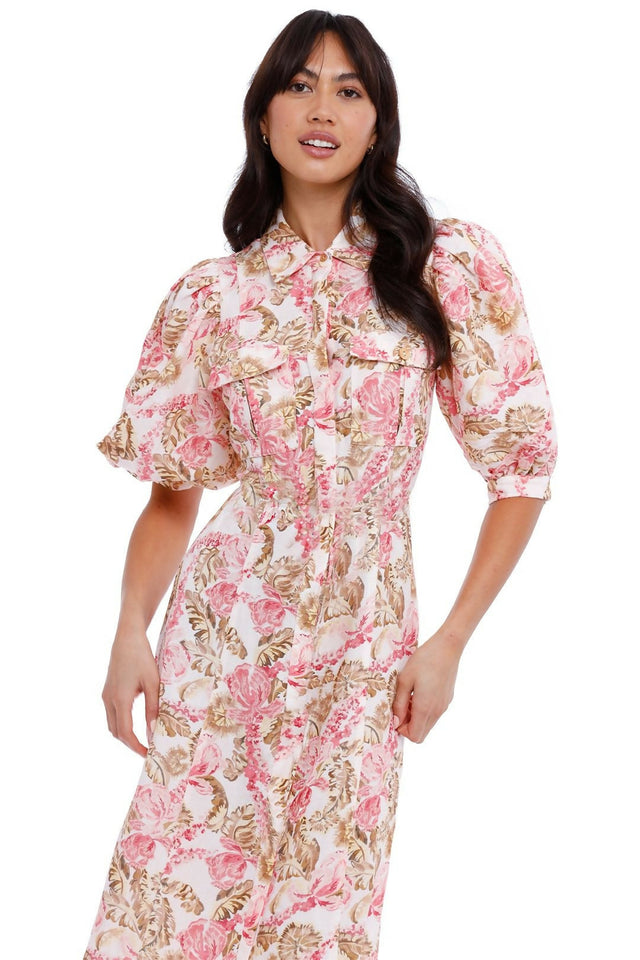 Significant Other Deanna Maxi Dress Floral Size 12 - 12 / Floral - Dresses